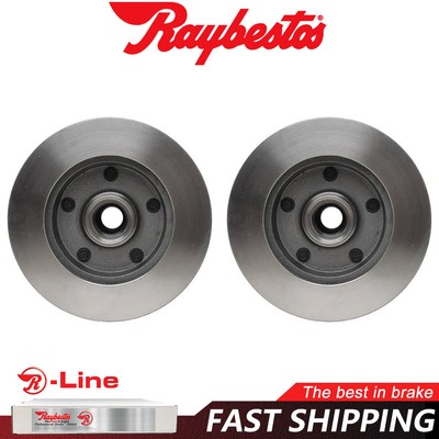 For 1994-1995 Ford Bronco F-150 Front Drill Slot Brake Rotors+Ceramic Pads