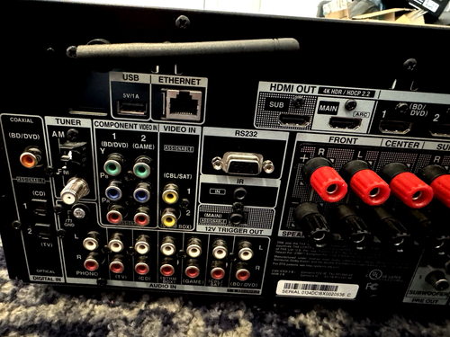 ONKYO TX-NR787 - 9.2 Channel Network AV Receiver - Sounds great (No Remote) - Picture 12 of 20