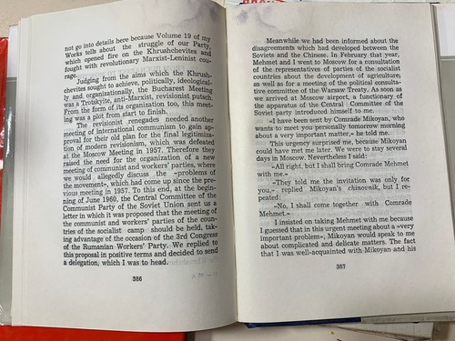 old 4 albanian books-Enver Hoxha-communism time-illustrated-2 languages-rare - Picture 23 of 39