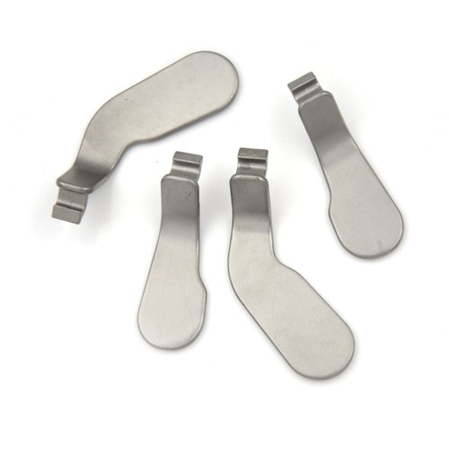 4pcs Silver Metal Paddles Replacement Kit for Xbox one Elite Controller BtYUsn