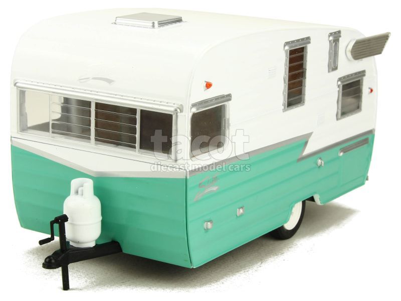 Greenlight - Divers Shasta Airflyte Caravan 1958 - 1 24 Greenlight - Divers Shasta Airflyte Caravan 1958 - 1 24