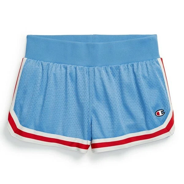 Champion LIFE Women s Mesh Active Blue Shorts eBay