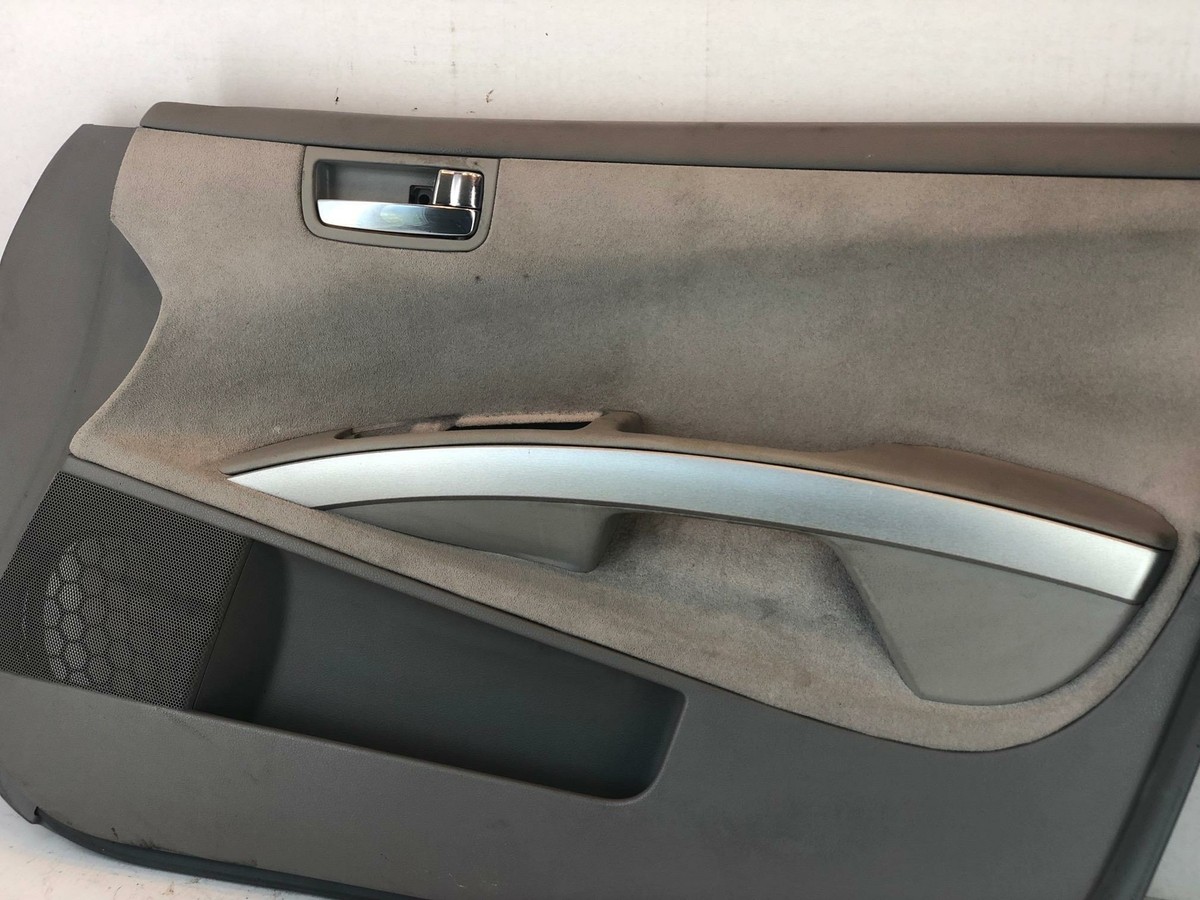 2006 Nissan Maxima Front Door Panel Right Passenger Frost Gray