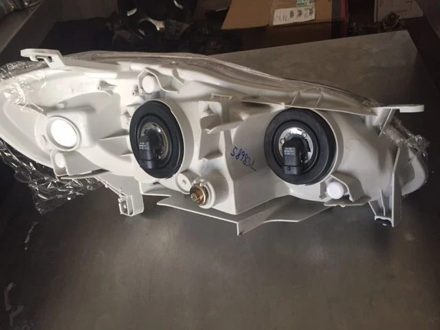 Driver Left Headlight S Smoked Lens Fits 04-08 COROLLA 359166 - Image 3 of 3