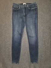 Judy Blue Jeans Skinny Ankle Juniors 11/30 Mid Rise Stretch Made in USA Preppy