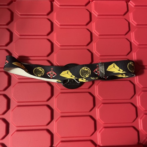 Mighty Morphin Power Rangers Red Ranger Jason Kids Elastic Belt Vintage 1994 - Picture 4 of 4
