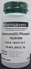 Lanthanum(III) Phosphate Hydrate, 99.99% (REO), 5g