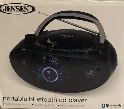 jensen portable bluetooth cd player