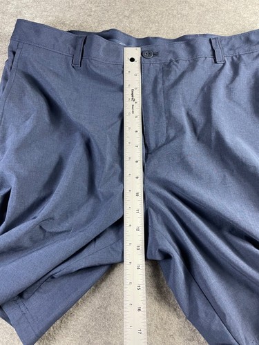IZOD GOLF Men's Performance Shorts Navy Blue Zip Pocket Active Casual 38 - Picture 10 of 12