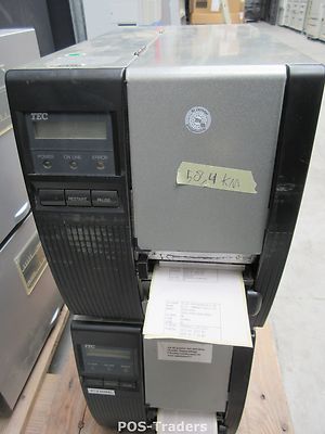 58,4KM Toshiba TEC B-372-QP Thermal Barcode Label Printer Parallel Serial POS