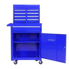 5 Drawer Rolling Tool Chest Tool Storage Cabinet & Tool Box Cart with Wheels