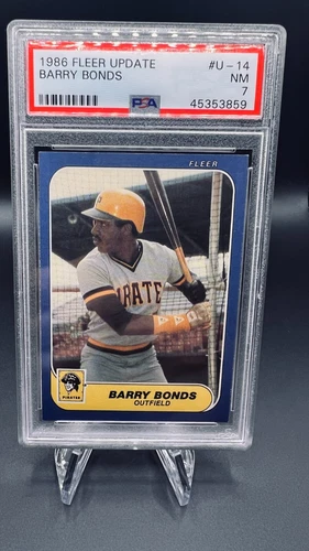 1986 Fleer Update - #U-14 Barry Bonds (RC)