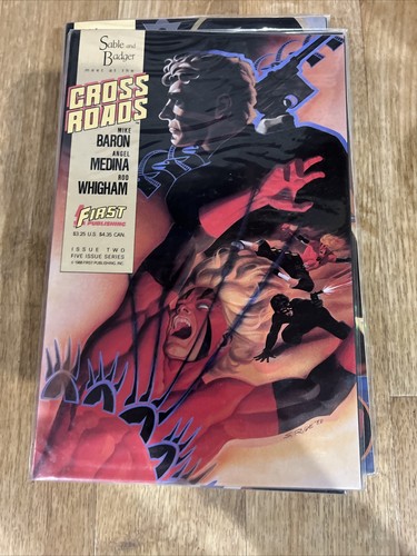 Cross Roads Comic Books 1-5 Complete Set 1988 First Publishing Boarded Nm - Picture 6 of 6