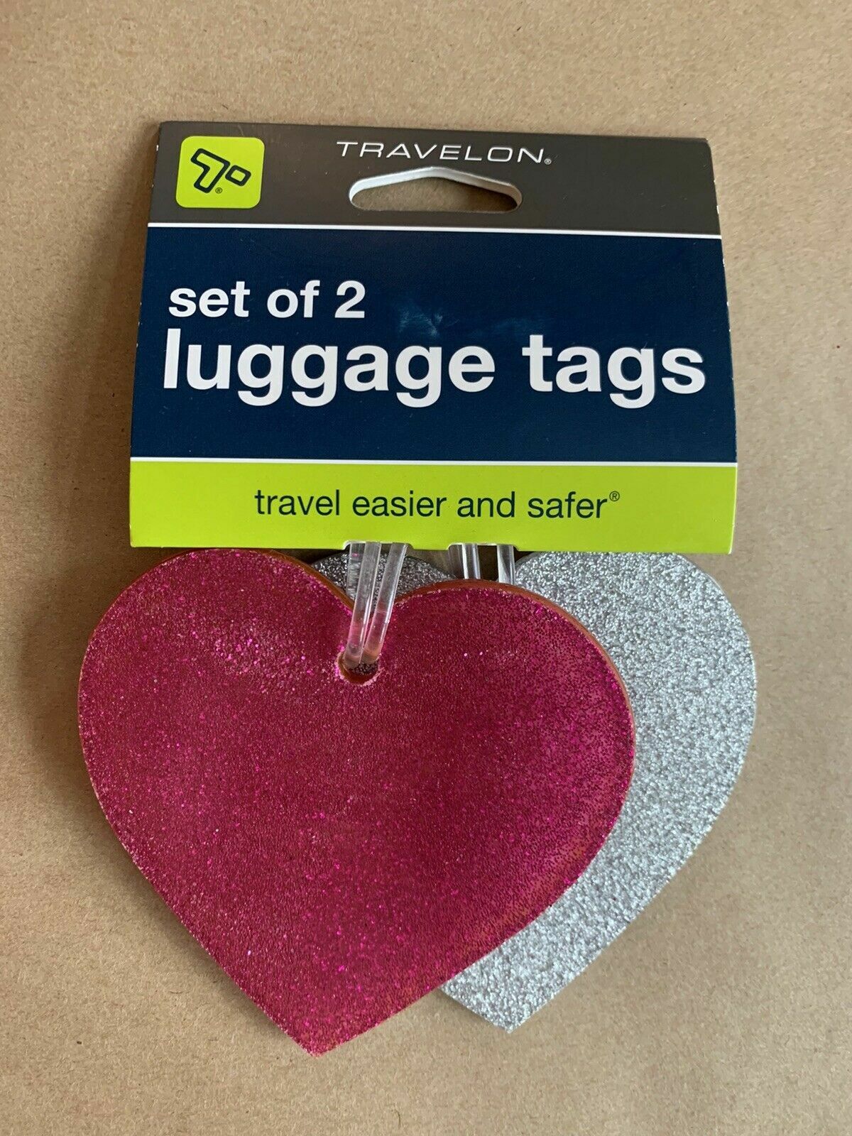 Travelon Set of 2 Heart Shaped Luggage Tagsbrand for sale online eBay