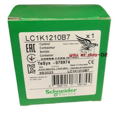 1 PC Schneider Electric Contactor LC1K1210B7 12A, 240V, 50/60Hz,
