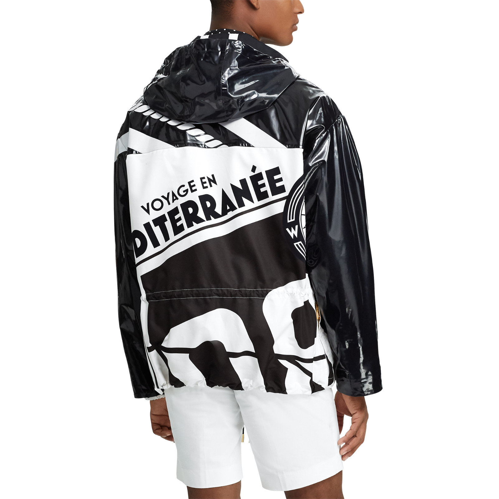 Ralph Lauren Purple Label RLX Art Deco Cap D'Antibes Anorak Runway Jacket $4495 image 5