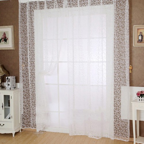 Cortina Tijeras Placas Ventanas Modernas Tratamientos Cortinas para Salón Sc - Imagen 2 de 12