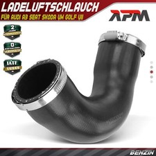 Ladeluftschlauch Turboschlauch Vorne Rechts für Audi A3 Seat Skoda VW Golf VII