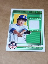 Ian Hikari Bando 2023 Panini USA Baseball Stars & Stripes Jersey Relic