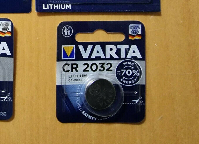 Varta Knopfzellen V13Ga Cr1225 Cr2016 Cr2025 Cr2032 1 Oder 2Er
