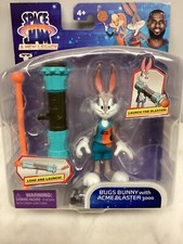 Moose Toys Space Jam New Legacy Bugs Bunny with Acme Blaster 3000 5