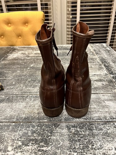 Vtg 60's Permacounter Combat Boots Sz 7.5 E Neoprene Outsoles - Picture 12 of 16
