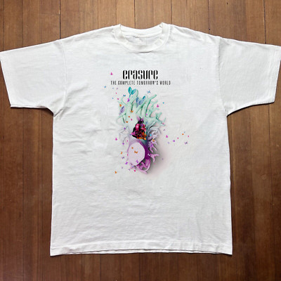 Erasure Gift For Fans White T-Shirt Cotton Full Size S-5XL