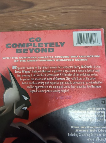 Batman Beyond Complete TV Series Season 1-3 52 EPISODES+ 2 Movies Joker Dracula - Picture 6 of 8