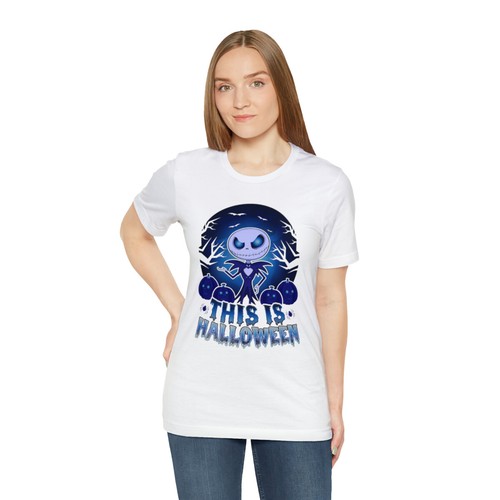 Cute Nightmare Halloween Shirt Women's Horror Shirts Graphic Pumpkins Tee Gifts - Picture 5 of 18