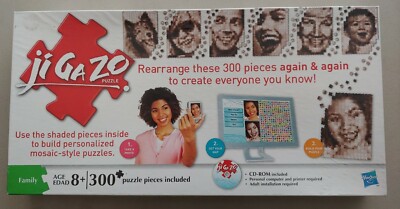 Ji Ga Zo Jigazo 300 piece Make Your Own Photo Mosaic Jigsaw Puzzle