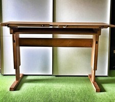 Kinderschreibtisch höhenverstellbar Buche Natur