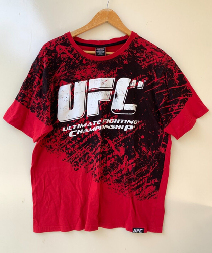 UFC Ultimate Fighting Championship Size 3XL (Fits XL) 2015 T-shirt Red Playcorp