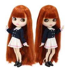 Doll 1/6 Bjd Toy 30cm Hair White Skin Joint Body Matte Face Girl Gift Anime Doll