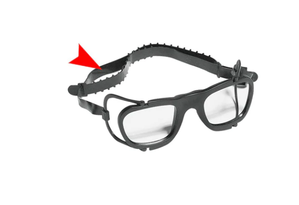 Criss Optical Mag Combat Eyeglass Frame Replacement Strap Black