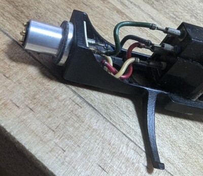 SHURE M44-7 Technics Headshell MM Cartridge Needle Good HP