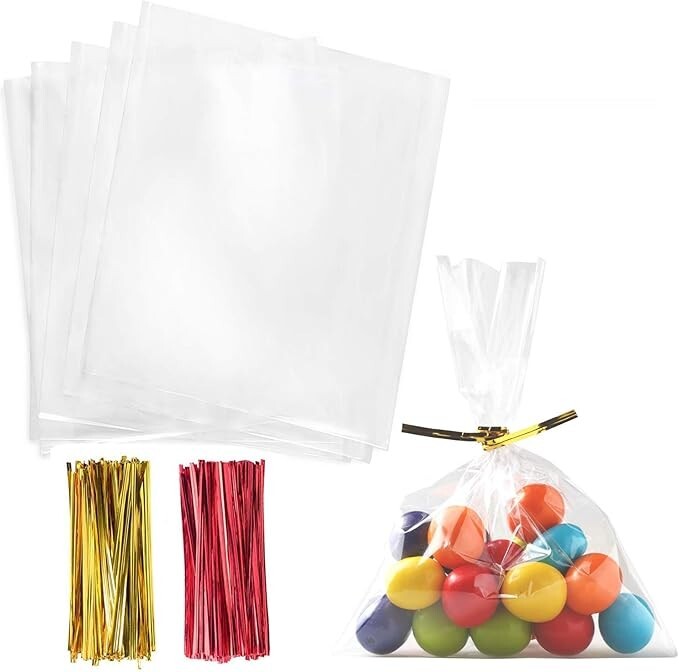 Bolsas De Celofán Transparente De 10 X 13 Pulgadas 100 Unidades Bolsas De E 666205