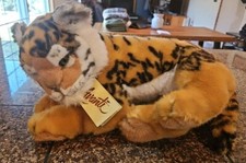 Avanti Applause 18" Plush Tiger Cub Big Cat w/ Tag 1988 Vintage Gorgeous 