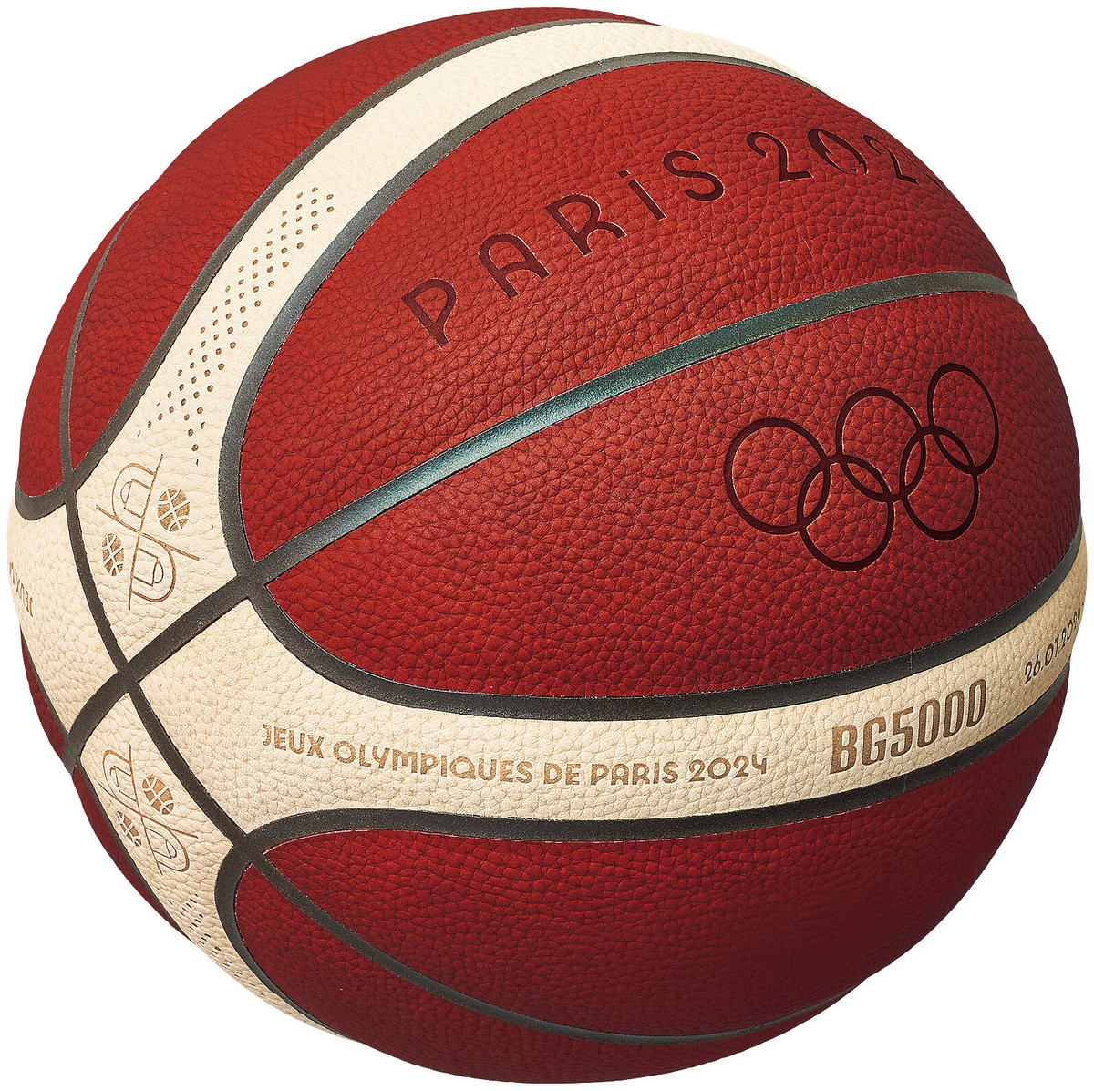 molten BG5000 パリ2024 オリンピックバスケットボール molten Paris 2024 Olympic Official Men's Basketball Game