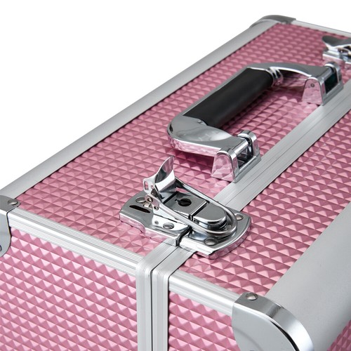Aluminium XL Large Storage Beauty Box Make up Nail Jewelry Cosmetic Vanity Case - Picture 68 of 96