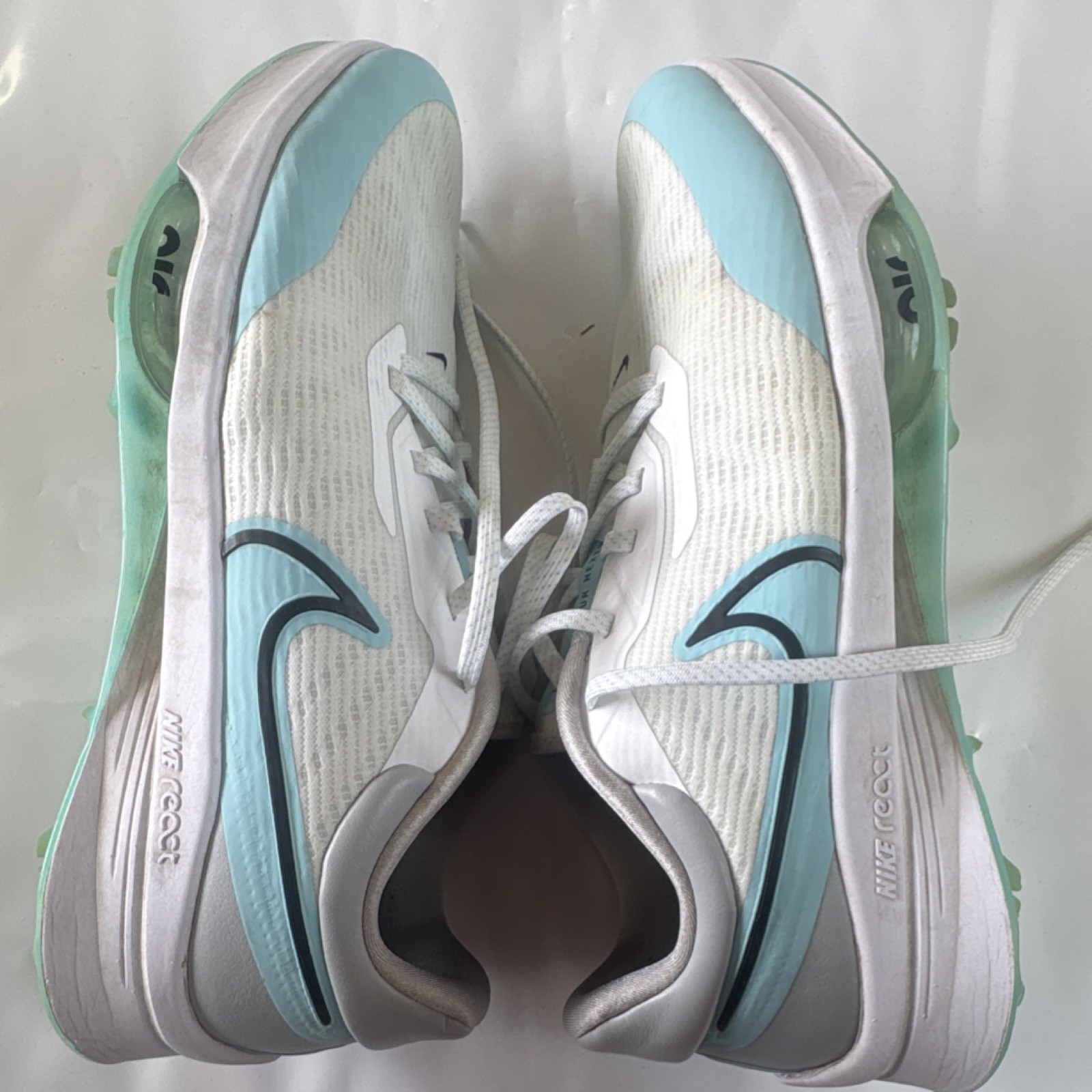 Nike Air Zoom Infinity Tour NEXT% Men's Golf Shoes White Blue DC5221-114 11 thumbnail 3