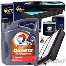 FILTER SET SATZ+TOTAL 5W40 ÖL passend für HYUNDAI SANTA FE I SM 2.0+2.4+2.7 i