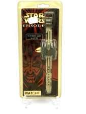 Vintage Star Wars  Episode I LCD Watch Darth  Maul New,old Stock FT9