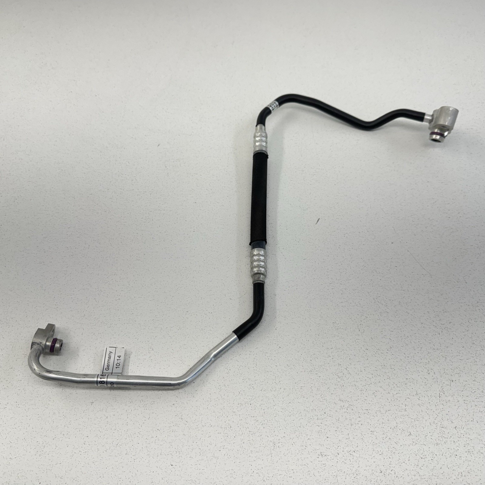 17-23 Audi R8 HVAC AC Air Condenser Hose Line Tube Pipe 4S0816741D OEM