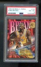 1996-97 Skybox Z-Force #142 Kobe Bryant ROOKIE RC PSA 8 Graded Card NBA ZForce. rookie card picture