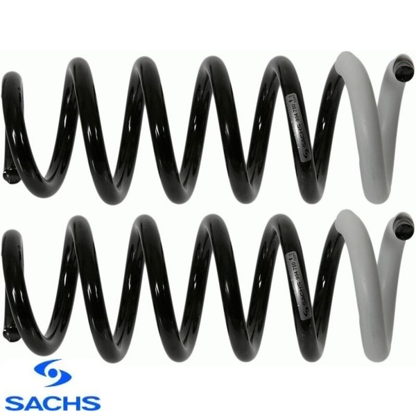 2X Fahrwerksfeder Sachs 994750 2 Federn Satz Federnsatz FüR Peugeot-image