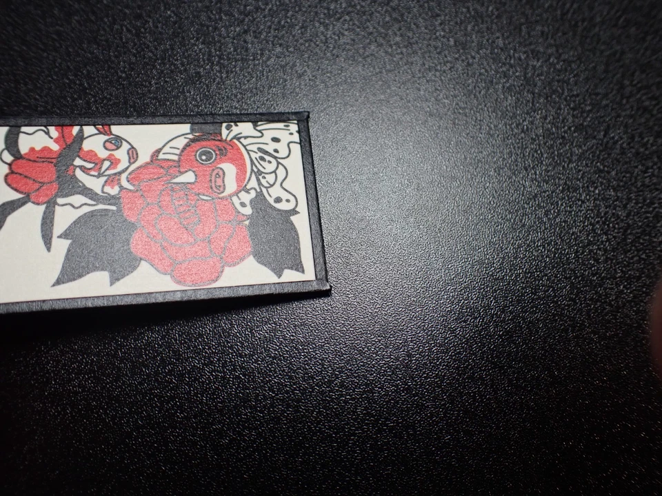 Pokemon Poker Playing Card Hanafuda Goldeen Seaking #2 NM/EX or EX - Image 2 of 4