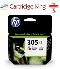 HP 305XL High Yield Colour Genuine Ink Cartridge for HP Deskjet 2710 AIO Printer