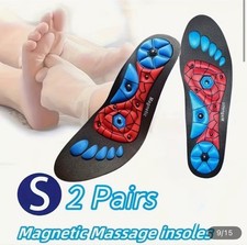 Orthopedic Acupressure Massage Insoles for Men and Women - Size Small