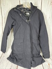 Woman s The North Face Black Jacket Size Small Hooded Insulated