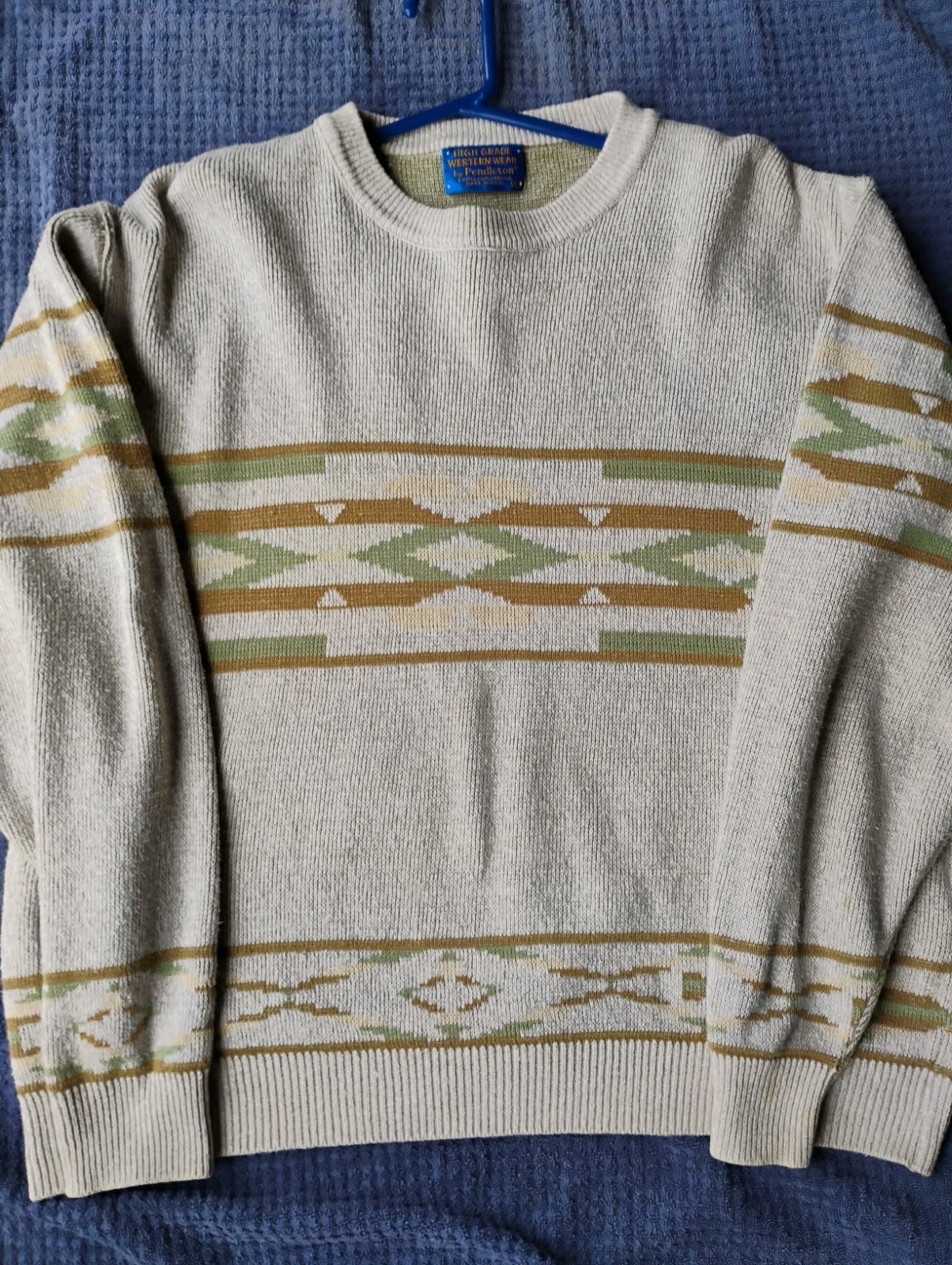 Pendleton High Grade Western Aztec Sweater (Large… - image 1